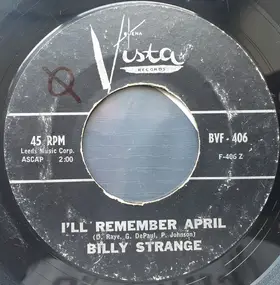 Billy Strange - I'll Remember April / Mooncussers