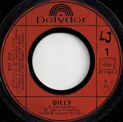 7inch Vinyl Single - Billy - Bye Bye