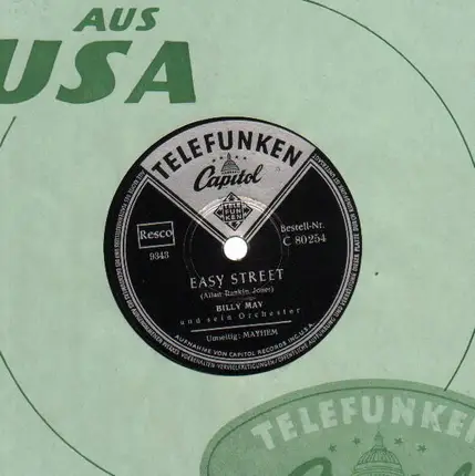 Billy May - Easy Street/ Mayhem