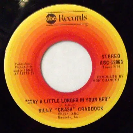 Billy 'Crash' Craddock - Still Thinkin' 'Bout You