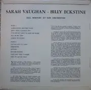 LP - Billy Eckstine & Sarah Vaughan - Billy Eckstine & Sarah Vaughan