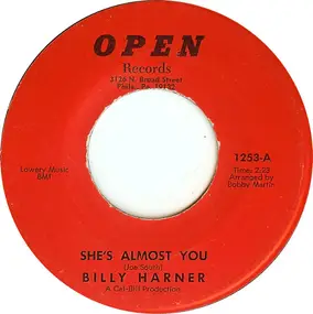 Billy Harner - She's Almost You / Fool Me