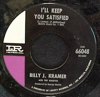 Billy J. Kramer With The Dakotas - I'll Keep You Satisfied