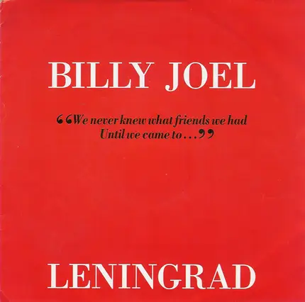 Billy Joel - Leningrad