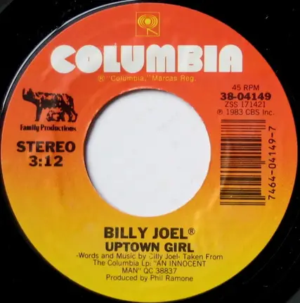 Billy Joel - Uptown Girl