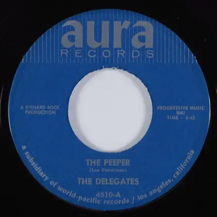 Billy Larkin And The Delegates - The Peeper