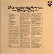 LP - Billy Lee Riley - The Legendary Sun Performers