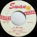 7'' - Billy & Lillie / Billy Ford And The Thunderbirds - La Dee Dah / The Monster