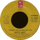 7'' - Billy Paul - Thanks For Saving My Life