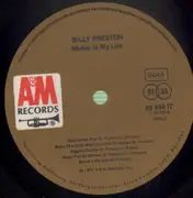 LP - Billy Preston - Music Is My Life