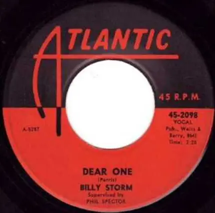 Billy Storm - When You Dance / Dear One