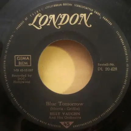 Billy Vaughn And His Orchestra - Blue Tomorrow