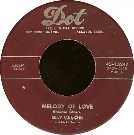 Billy Vaughn And His Orchestra - Melody of Love
