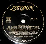 LP - Billy Vaughn And His Orchestra - So Tanzt Man In Hollywood