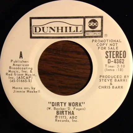 Birtha - Dirty Work