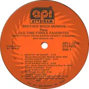 LP - Birch Monroe - Plays Old Time Fiddle Favorites