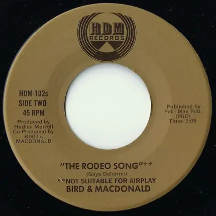 Bird & MacDonald - The Candy Rapper