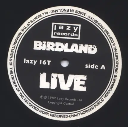 Birdland - Live