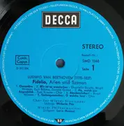 LP - Beethoven - Maazel - Fidelio Arien Und Szenen