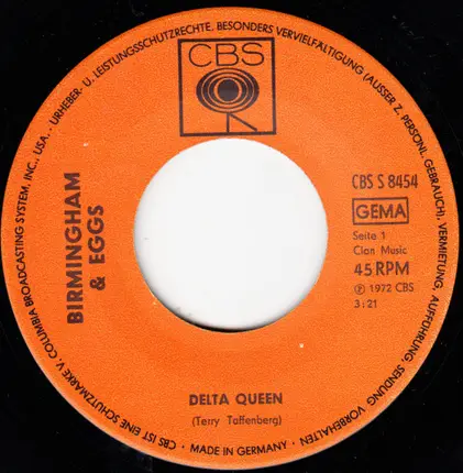 Birmingham & Eggs - Delta Queen