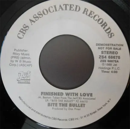 Bite The Bullet - Finished With Love