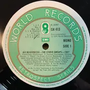 LP - Bix Beiderbecke With Frankie Trumbauer And His Orchestra - The Studio Groups - 1927
