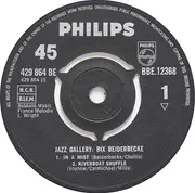 7inch Vinyl Single - Bix Beiderbecke - Jazz Gallery - EP