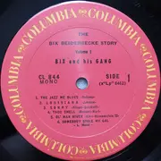 LP - Bix Beiderbecke - The Bix Beiderbecke Story: Vol. 1 - Bix And His Gang