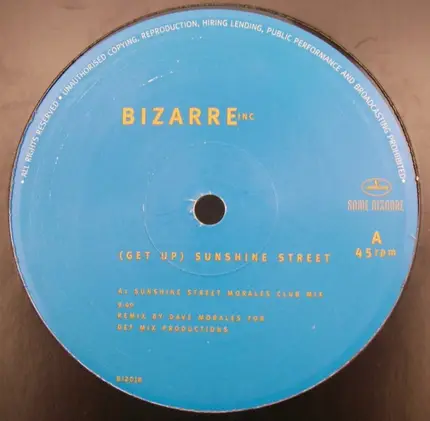 Bizarre Inc - (Get Up) Sunshine Street