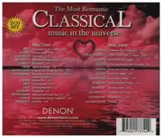 Double CD - Bizet / Debussy / Saint-Saens / Beethoven a.o. - The Most Romantic Classical Music In The Universe