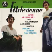 LP - Bizet / Karajan, Philh. Orchester London - L´Arlésienne Suiten Nr.1 und Nr.2