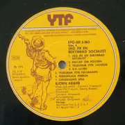 LP - Björn Arahb - Jag Är En Bekymrad Socialist - Björn Arahb Sjunger Visor Av Cornelis Vreeswijk - Gatefold