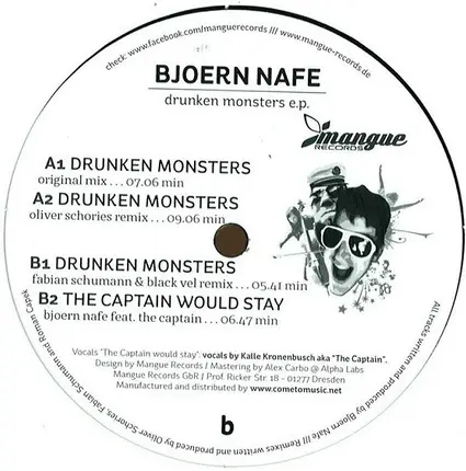 Bjoern Nafe - Drunken Monsters E.P.