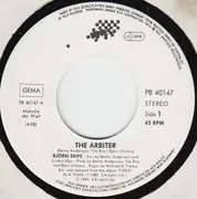7inch Vinyl Single - Björn Skifs - The Arbiter