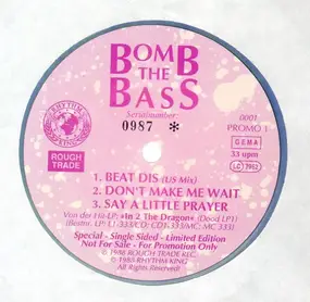 Bomb the Bass - Promo Sampler