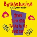 7inch Vinyl Single - Bombalurina Featuring Timmy Mallett - Seven Little Girls Sitting In The Back Seat - Black Paper Labels