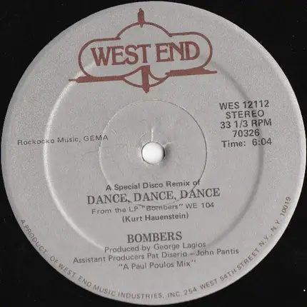 Bombers - The Mexican / Dance, Dance, Dance