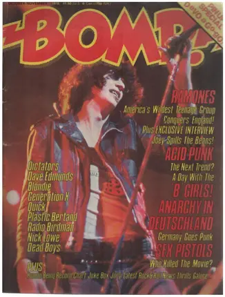 Bomp! - 10/11 1978 - Ramones