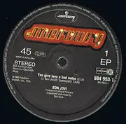 12inch Vinyl Single - Bon Jovi - You Give Love A Bad Name - EP