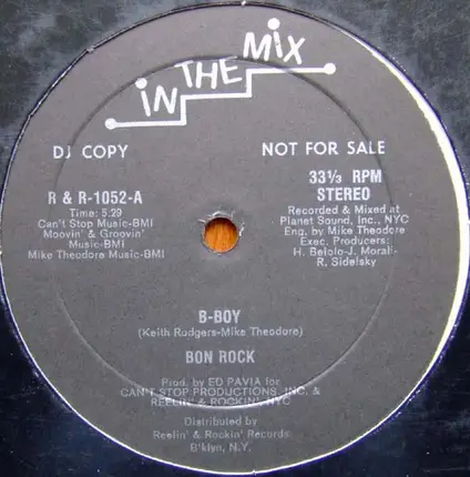 Bon Rock - B-Boy