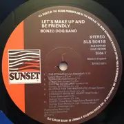 LP - Bonzo Dog Doo-Dah Band - Let's Make Up And Be Friendly
