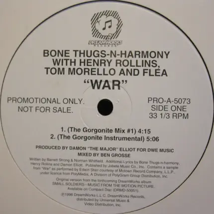 Bone Thugs-N-Harmony with Henry Rollins , Tom Morello and Flea - War