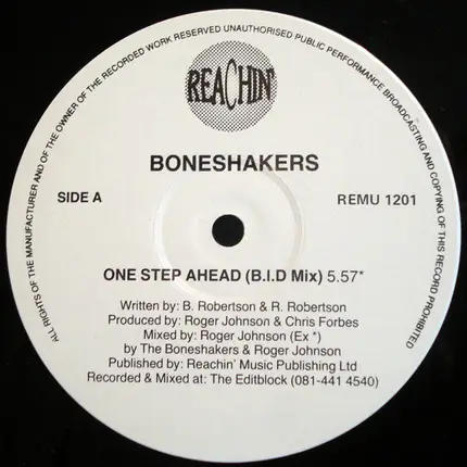 Boneshakers - One Step Ahead