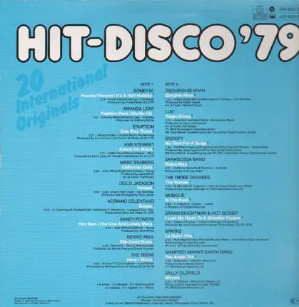 Boney M, Amanda Lear, Eruption - Hit Disco 79