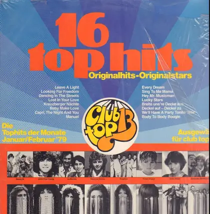 Boney M., La Bionda, Eruption, a.o. - 16 Top Hits - Januar/Februar '79