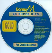 CD - Boney M. - Gold - 20 Super Hits