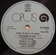 LP - Boney M. - Gotta Go Home - Blue labels
