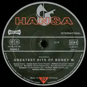 LP - Boney M. - Greatest Hits Of Boney M. - die-cut sleeve