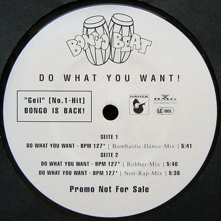 Bongo Beat - Do What You Want!