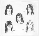 7inch Vinyl Single - Bonjour Aviators - The Fury In Your Eyes - White/Black Insert/Sleeve